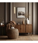 Pendant tube lamps - Argon GOMERA 1 fl. pendant lamp 1x5W (max) brass 4057 - product 2