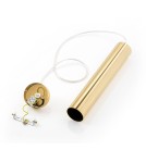 Pendant tube lamps - Argon GOMERA 1 fl. pendant lamp 1x5W (max) brass 4057 - product 6