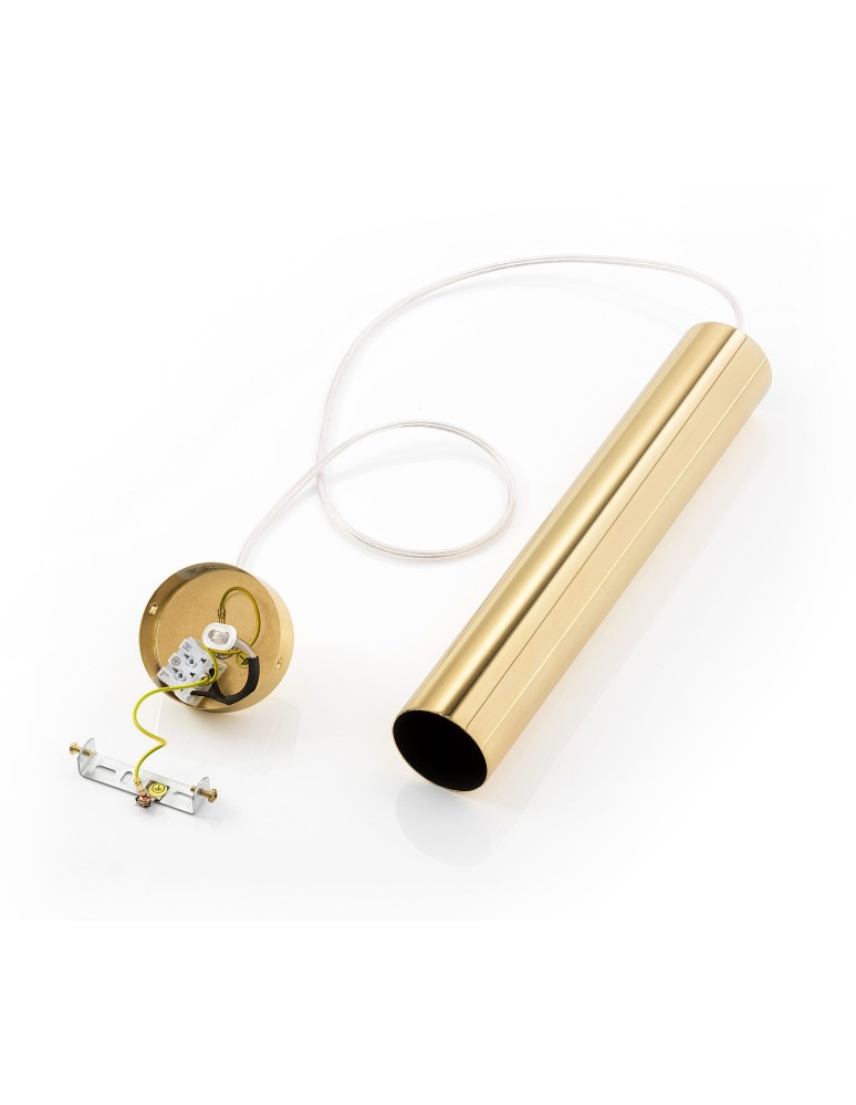 Pendant tube lamps - Argon GOMERA 1 fl. pendant lamp 1x5W (max) brass 4057 - product kolory-swiatla.pl 6