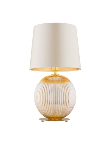 Argon HAMILTON 8535 satin lampshade, glass, brass