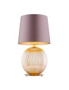 Argon HAMILTON 8536 satin lampshade, glass, brass