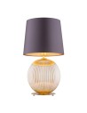 Argon HAMILTON 8537 satin lampshade, glass, brass