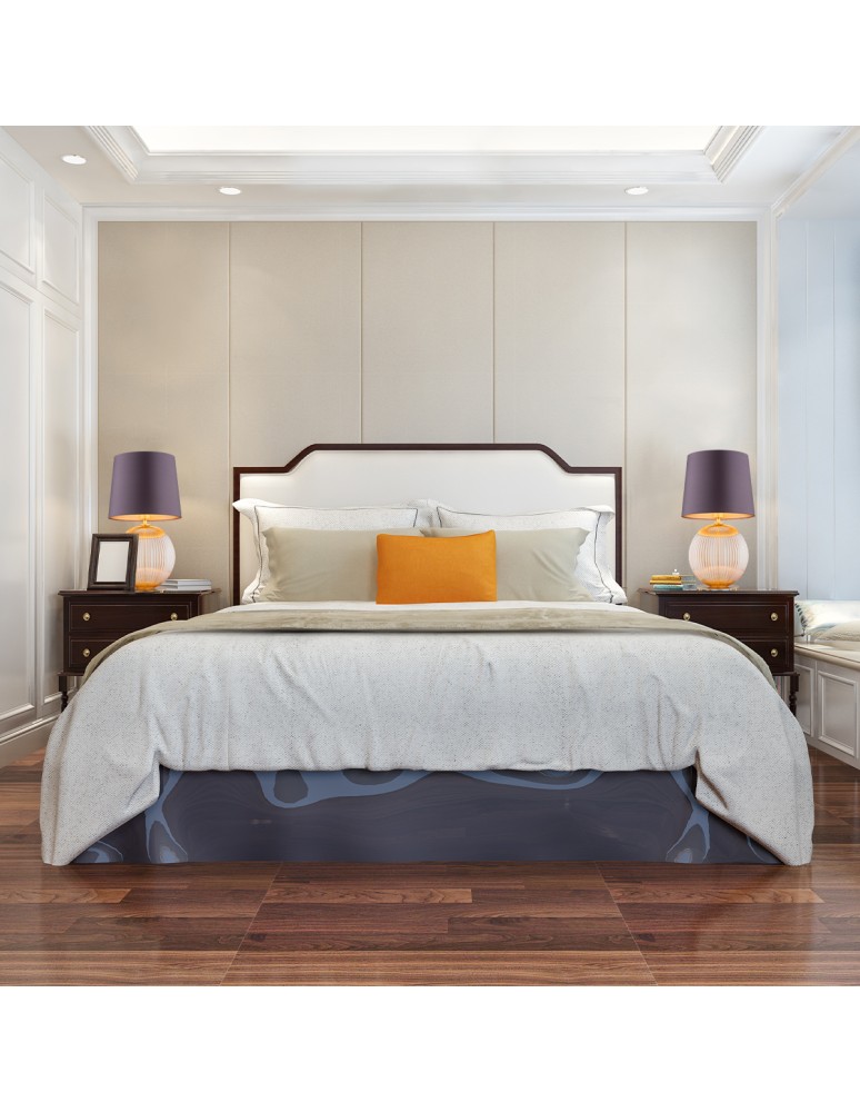 Table lamps with lampshade - Argon HAMILTON 8537 satin lampshade, glass, brass - product kolory-swiatla.pl 3