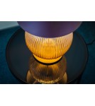 Table lamps with lampshade - Argon HAMILTON 8537 satin lampshade, glass, brass - product 5