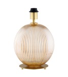 Table lamps with lampshade - Argon HAMILTON 8537 satin lampshade, glass, brass - product 6