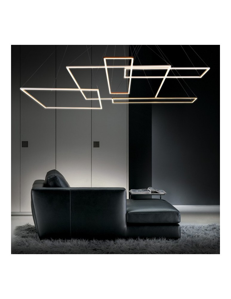 Pendant lamps - RAMKO Edo Chandelier 98x28 LED 67029 - product kolory-swiatla.pl 5