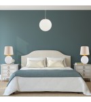 Table lamps with lampshade - Argon HAMILTON 8544 satin lampshade, glass, brass - product 3