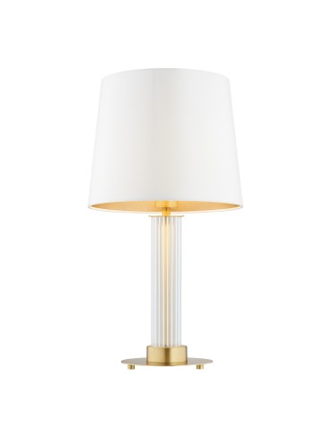 Argon HAMPTON 8540 satin lampshade, glass, brass