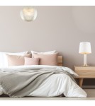 Table lamps with lampshade - Argon HAMPTON 8540 satin lampshade, glass, brass - product 3