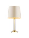 Argon HAMPTON 8541 satin lampshade, glass, brass