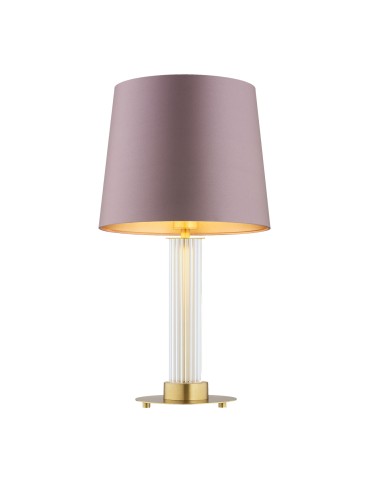 Argon HAMPTON 8542 satin lampshade, glass, brass