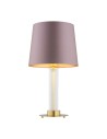 Argon HAMPTON 8542 satin lampshade, glass, brass