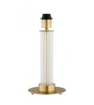 Table lamps with lampshade - Argon HAMPTON 8542 satin lampshade, glass, brass - product 4