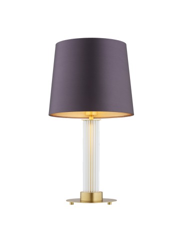 Argon HAMPTON 8543 satin lampshade, glass, brass