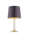 Argon HAMPTON 8543 satin lampshade, glass, brass