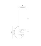 Wall lamps - Argon HAMPTON 8497 glass, brass - product 7