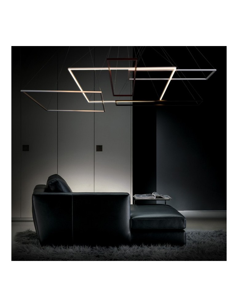 Pendant lamps - RAMKO Edo Chandelier 123x23 LED 67030 - product kolory-swiatla.pl 4