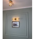 Small ceiling lamps - Argon HAMPTON 8501 glass, brass - product 3