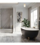 Small ceiling lamps - Argon HAMPTON 8501 glass, brass - product 5