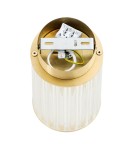 Small ceiling lamps - Argon HAMPTON 8501 glass, brass - product 6