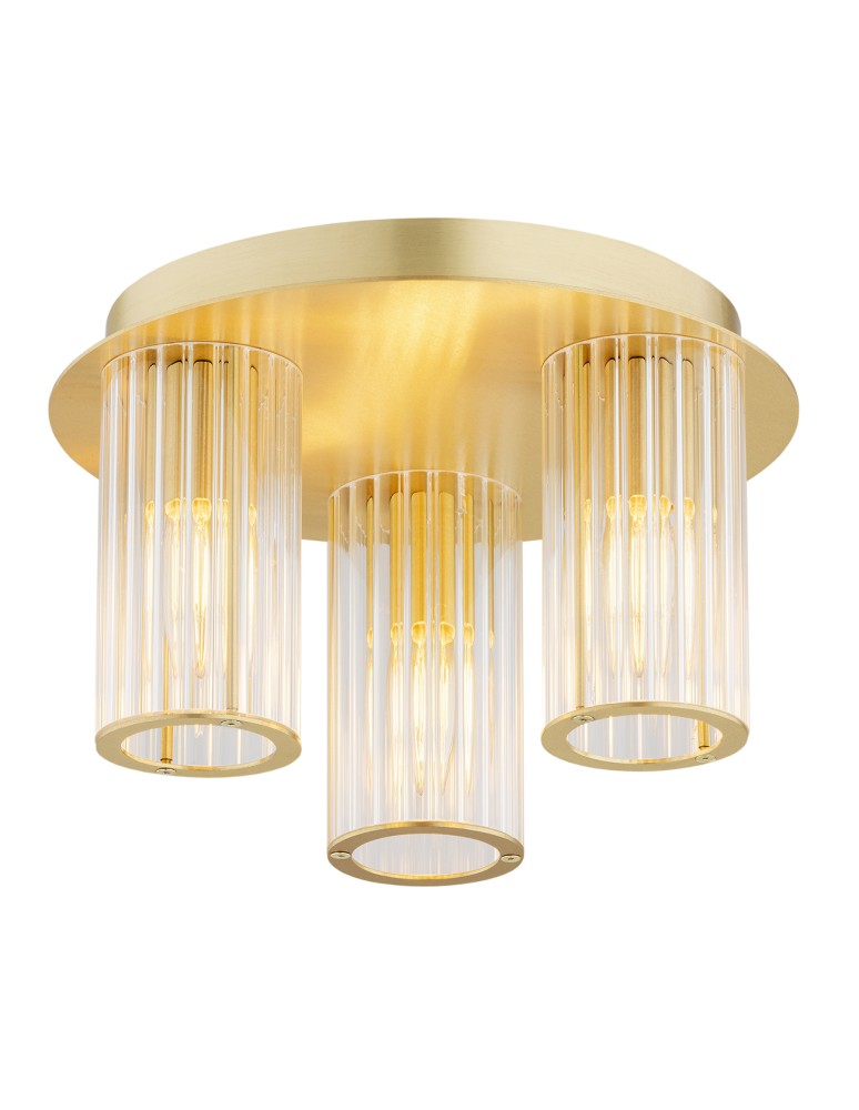 Hampton ceiling lamps - Argon HAMPTON 6304 glass, brass - product kolory-swiatla.pl 1