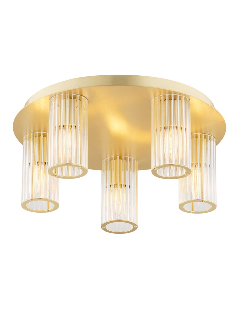 Hampton ceiling lamps - Argon HAMPTON 2178 glass, brass - product kolory-swiatla.pl 1