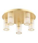 Hampton ceiling lamps - Argon HAMPTON 2178 glass, brass - product 2