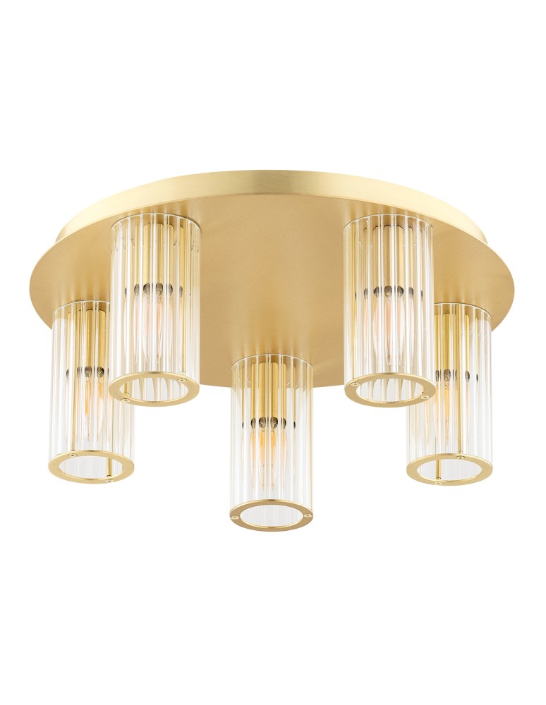 Hampton ceiling lamps - Argon HAMPTON 2178 glass, brass - product kolory-swiatla.pl 2