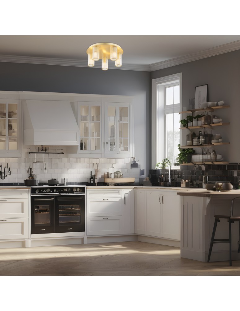 Hampton ceiling lamps - Argon HAMPTON 2178 glass, brass - product kolory-swiatla.pl 3