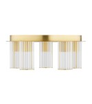 Hampton ceiling lamps - Argon HAMPTON 2178 glass, brass - product 4