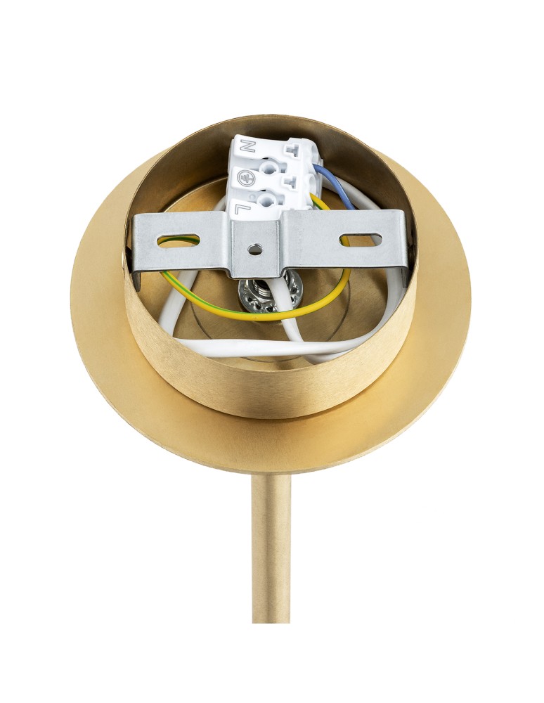 Hampton style chandeliers - Argon HAMPTON 2177 glass, brass - product kolory-swiatla.pl 10