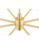 Hampton style chandeliers - Argon HAMPTON 5066 glass, brass - product 7
