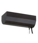 Pendant lamps over the island - Argon HAMPTON 8628 1-fl. LED pendant lamp smaller, transparent (fluted), brushed brass LED (integrated) / 618 - product 5