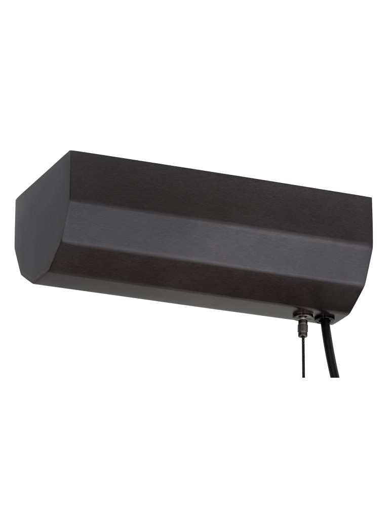 Pendant lamps over the island - Argon HAMPTON 8628 1-fl. LED pendant lamp smaller, transparent (fluted), brushed brass LED (integrated) / 618 - product kolory-swiatla.pl 5