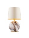 Argon HARLEM 8547 satin lampshade, glass, brass