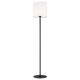Argon HILARY lampa podłogowa 1 pł. 1x15W (max) biały czarny struktura 4082