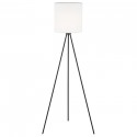Argon HILARY lampa podłogowa 1 pł. 1x15W (max) biały czarny struktura 4084