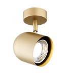 Gold wall lamps - Argon ISOLA wall lamp / plafond 1 pł. 1x5W (max) gold 8260 - product 1