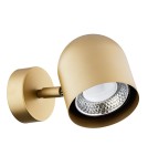 Gold wall lamps - Argon ISOLA wall lamp / plafond 1 pł. 1x5W (max) gold 8260 - product 3