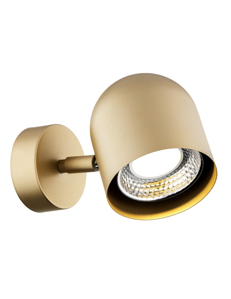Gold wall lamps - Argon ISOLA wall lamp / plafond 1 pł. 1x5W (max) gold 8260 - product kolory-swiatla.pl 4