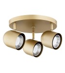 Spotlight ceiling lamps - Argon ISOLA plafond 3 fl. 3x5W (max) gold 6249 - product 3