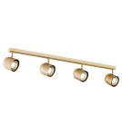 Spotlight ceiling lamps - Argon ISOLA plafond 4 fl. 4x5W (max) gold 1810 - product 1