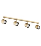 Spotlight ceiling lamps - Argon ISOLA plafond 4 fl. 4x5W (max) gold 1810 - product 2