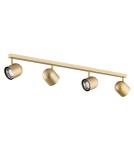 Spotlight ceiling lamps - Argon ISOLA plafond 4 fl. 4x5W (max) gold 1810 - product 3