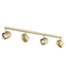 Spotlight ceiling lamps - Argon ISOLA plafond 4 fl. 4x5W (max) gold 1810 - product 4