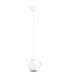 Single pendant lamps - Argon JAMAJKA pendant lamp 1 pł. 1x5W (max) white structure 3650 - product 1