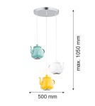 Argon JAMAJKA lampa wisząca 3 pł. 3x5W (max) dowolna kolorystyka 1326