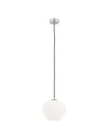 Argon KALIMERA lampa wisząca 1 pł. mniejsza 1x15W (max) opal mat chrom 4040