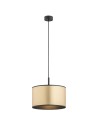 Argon KARIN pendant lamp 1 pł. 1x15W (max) gold black structure 4291