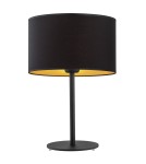 Table lamps with lampshade - Argon KARIN 1 fl. table lamp 1x15W (max) black with gold center black structure 4342 - product 1